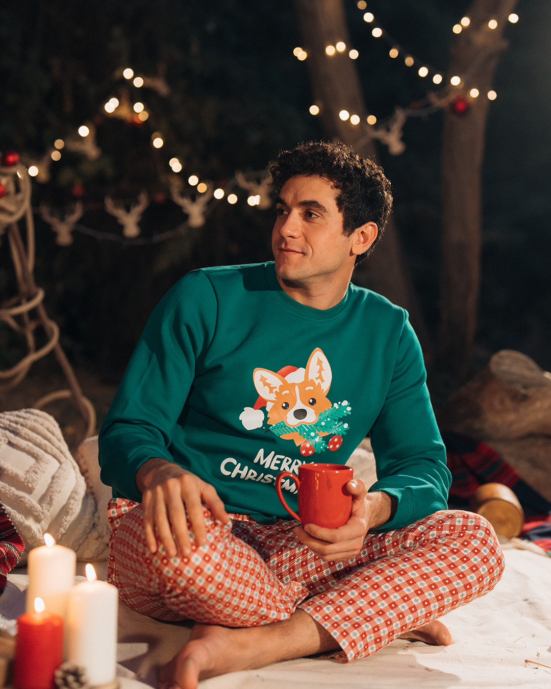 Merry Christmas Men's Pajama Milton x Viella