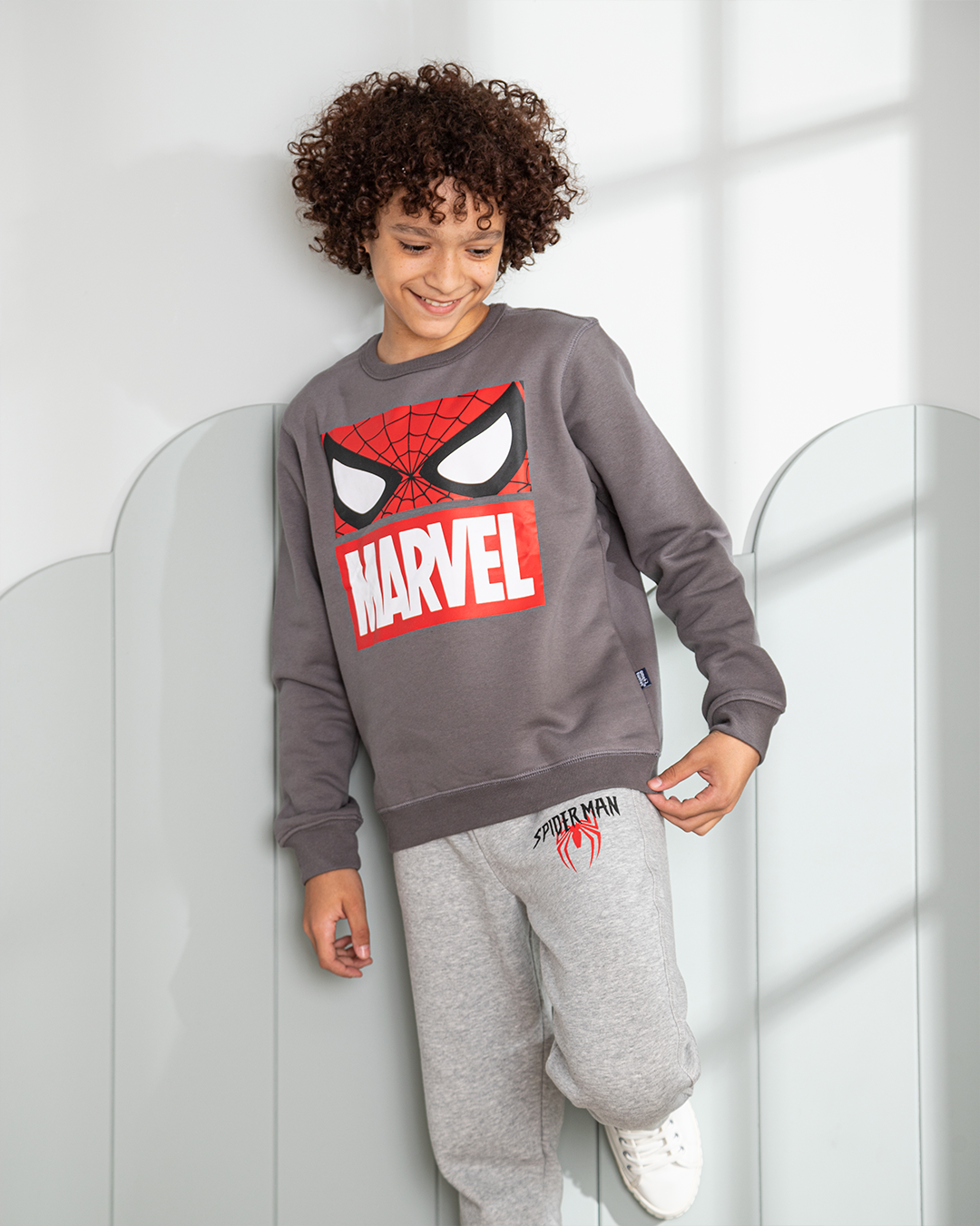 MARVEL boys pajamas, spider round