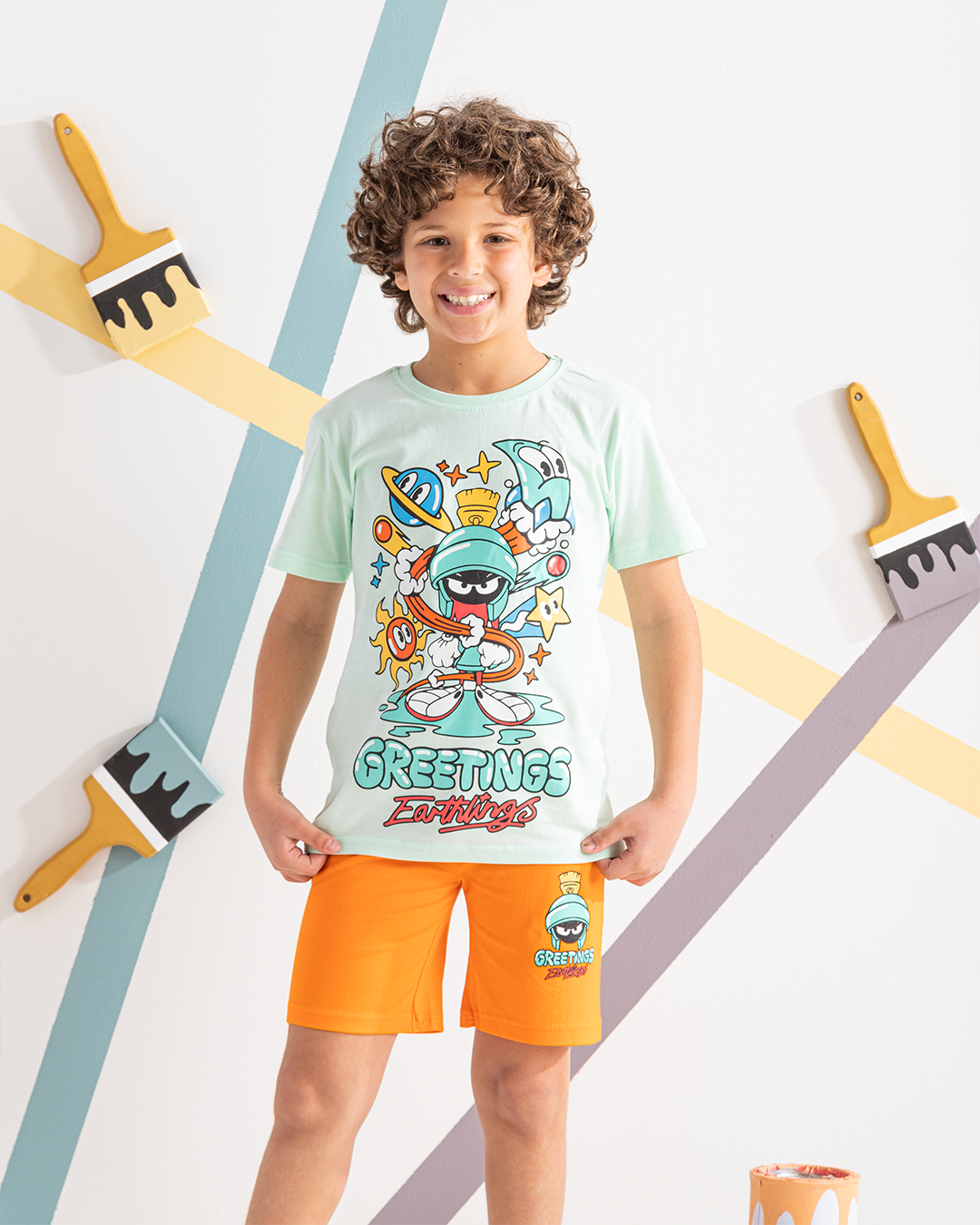 Marvin the martian Disney boys' pajamas