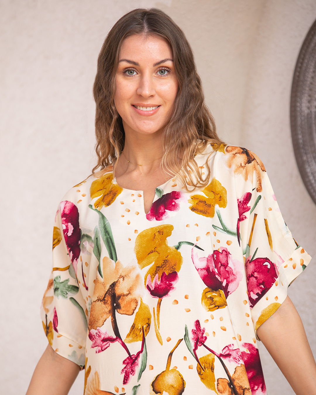 Viscose half-sleeved shirt 86