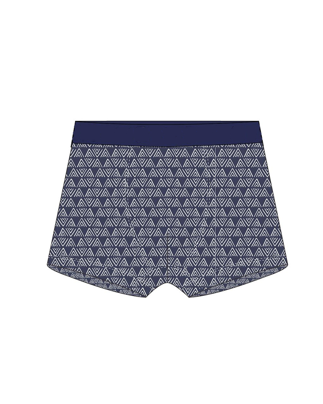Men's boxers with triangles