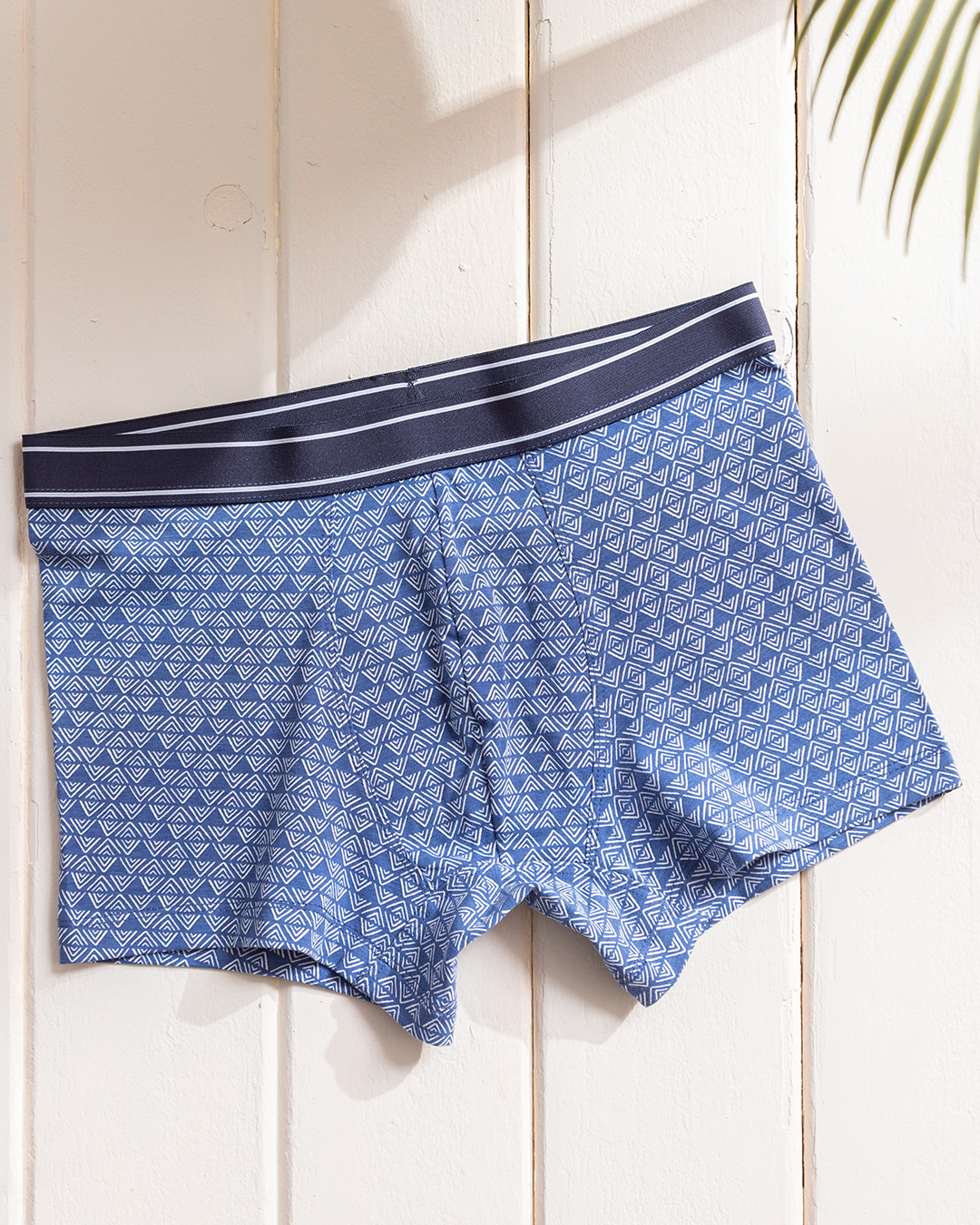 Men's boxers with triangles