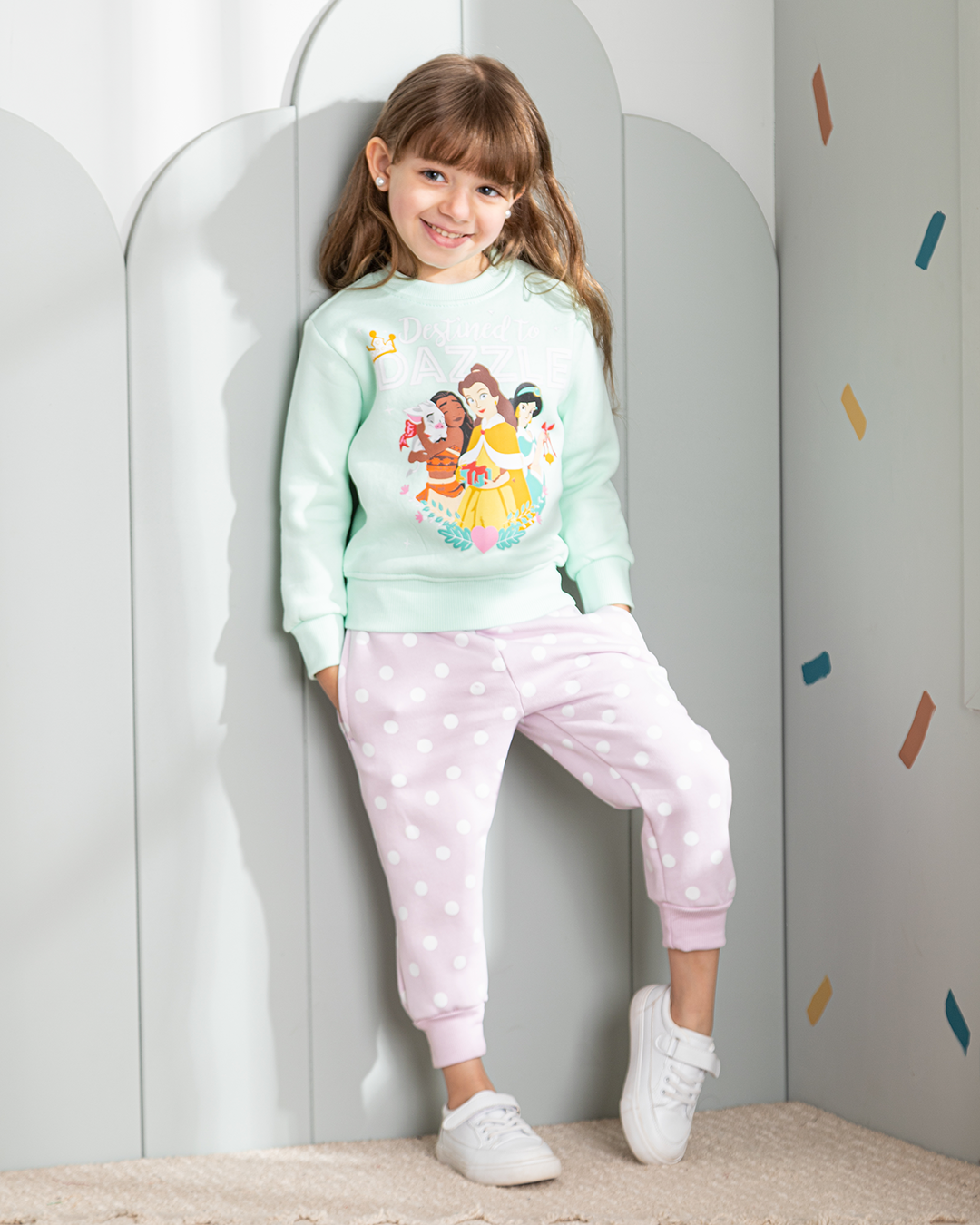 Destined To Dazzle Disney Princess girls' pajamas