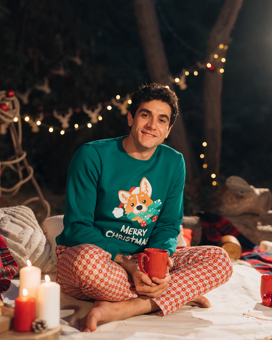 Merry Christmas Men's Pajama Milton x Viella