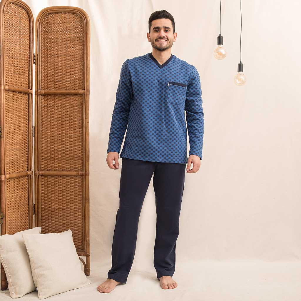 Dwyer and pocket V pajamas for men
