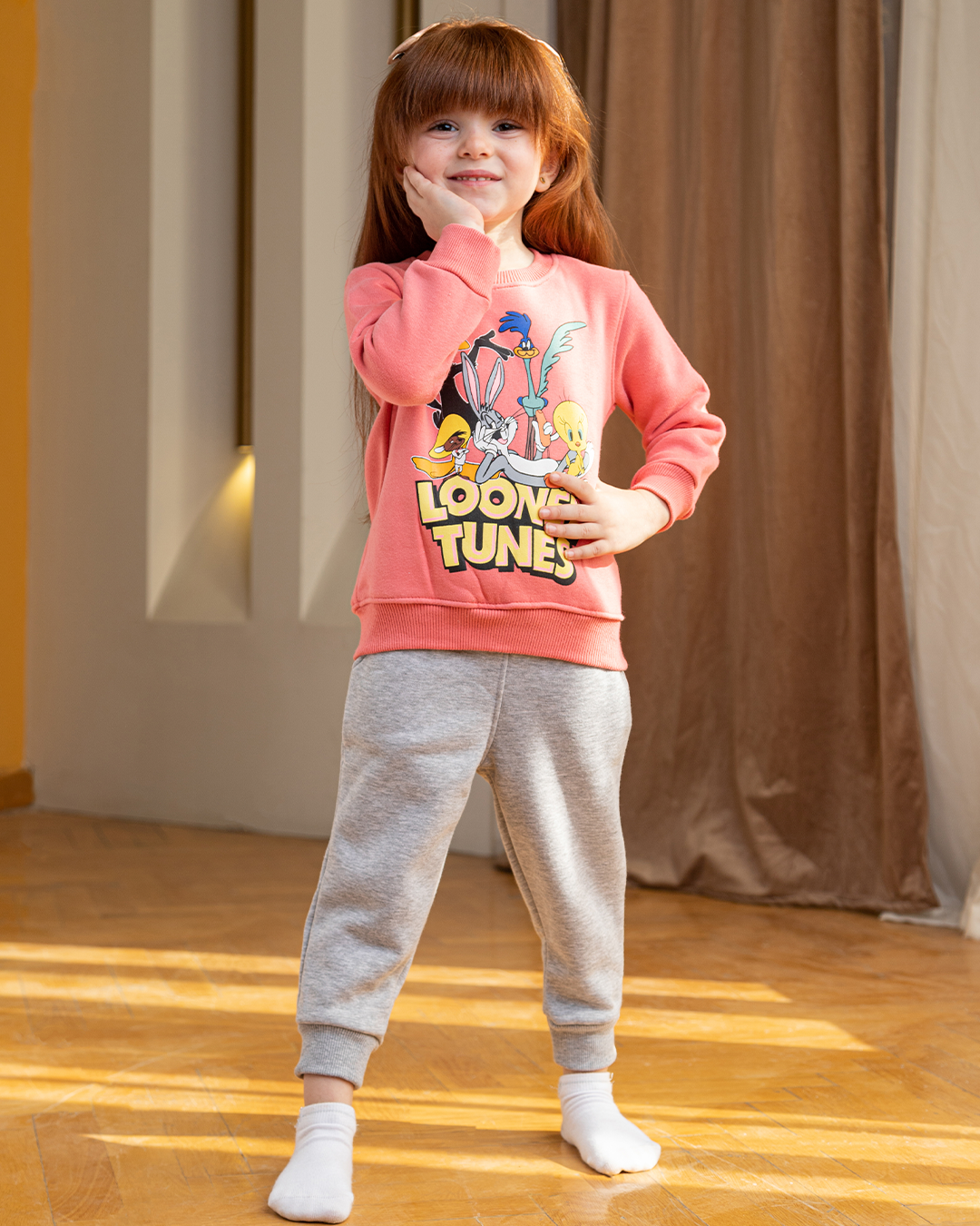 looney tunes girls pajamas