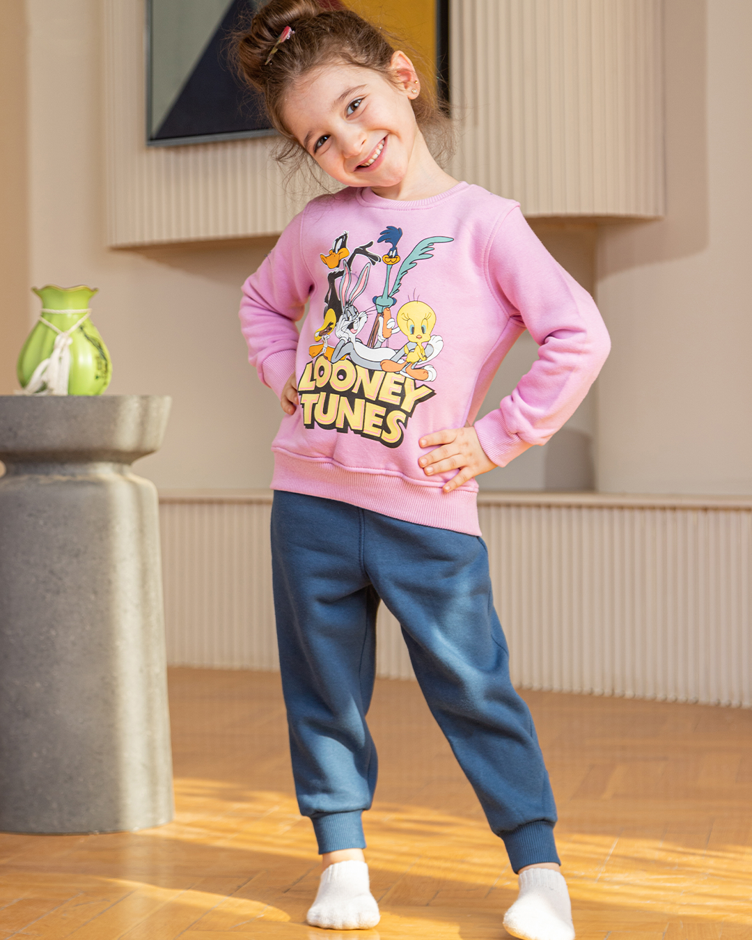 looney tunes girls pajamas