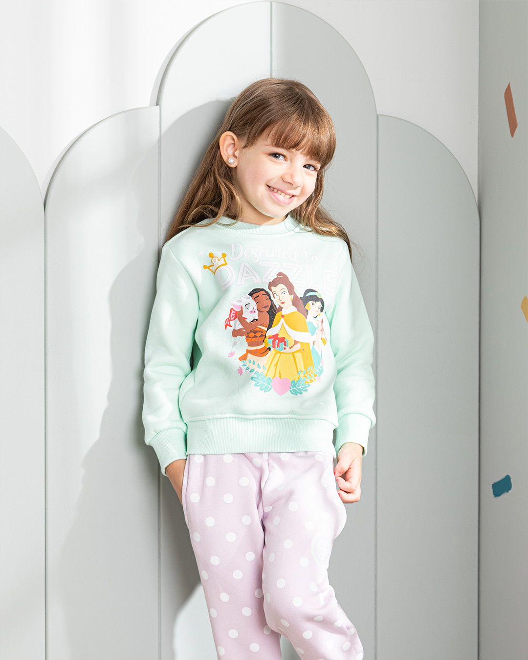 Destined To Dazzle Disney Princess girls' pajamas