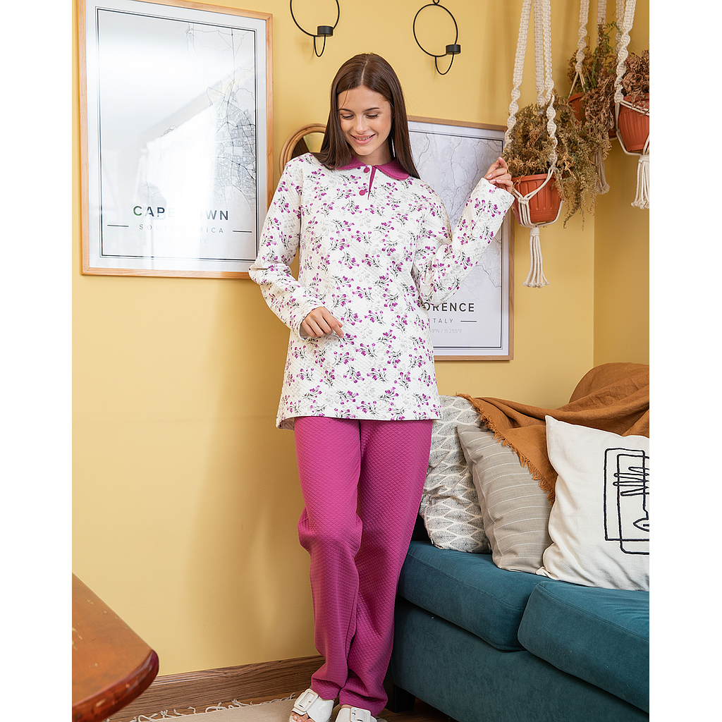 Women's pajamas Capotone Polo Rotary Rose