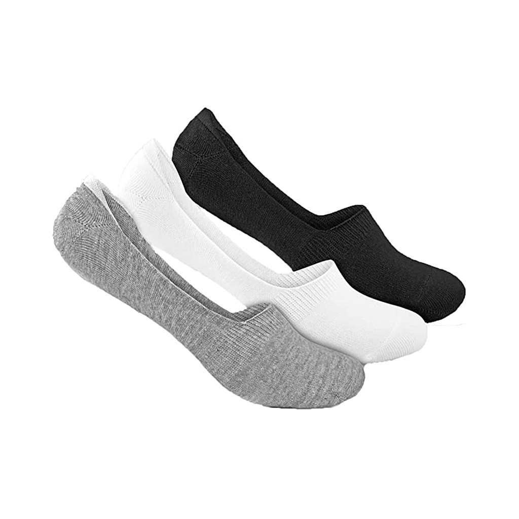Plain lycra invisible socks for women