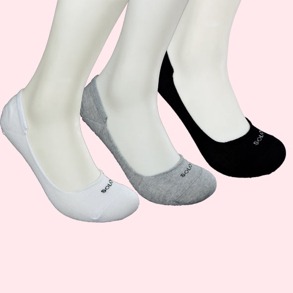 Pack of 3 pieces of women's lycra socks