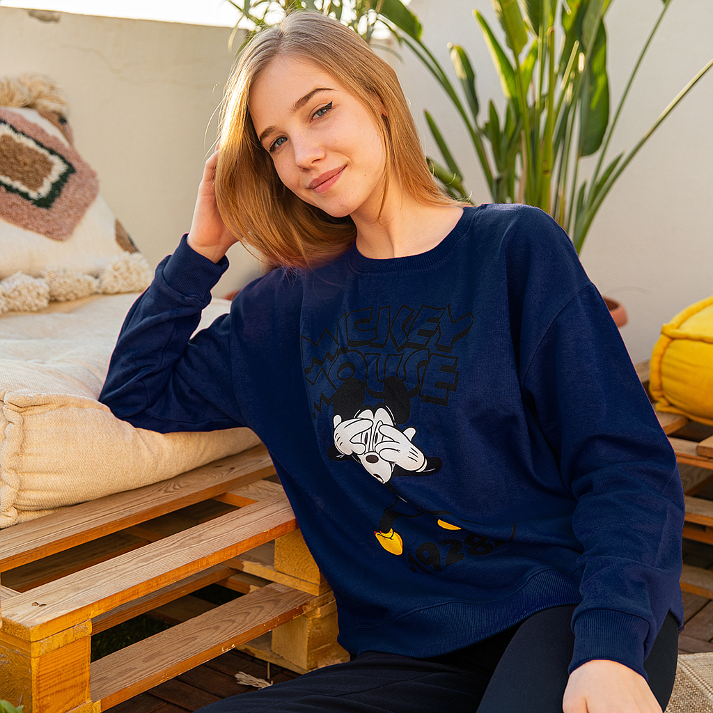 MICKEY MOUSE Sweatshirt with sleeves