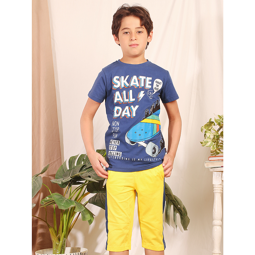 Skate All Day Pentacore boys pajamas