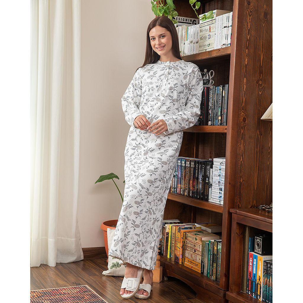 Women's nightgown traveling by Milton Rotary Branches